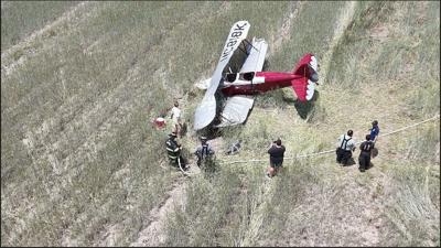 Crashed Plane