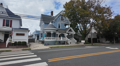 The front of Raas restaurant’s historic Lewes building 