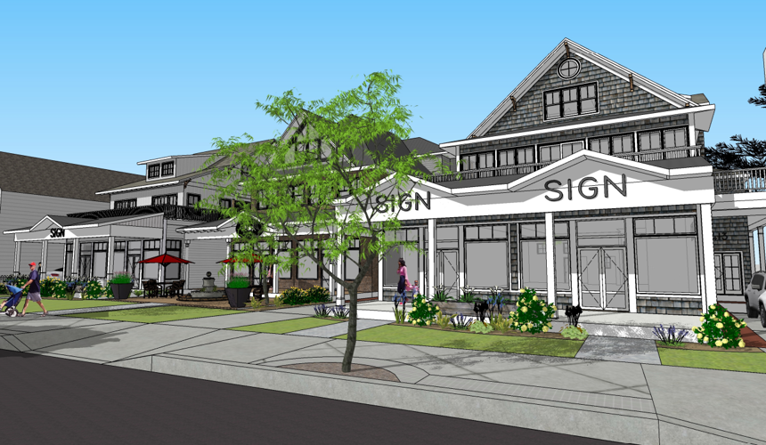 Rehoboth Avenue renderings