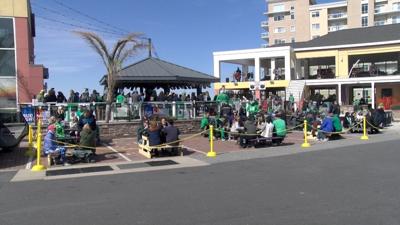 First Full Day of Lifted Capacity Limits at Maryland Restaurants Draw Crowds for St. Patrick's Day Parties