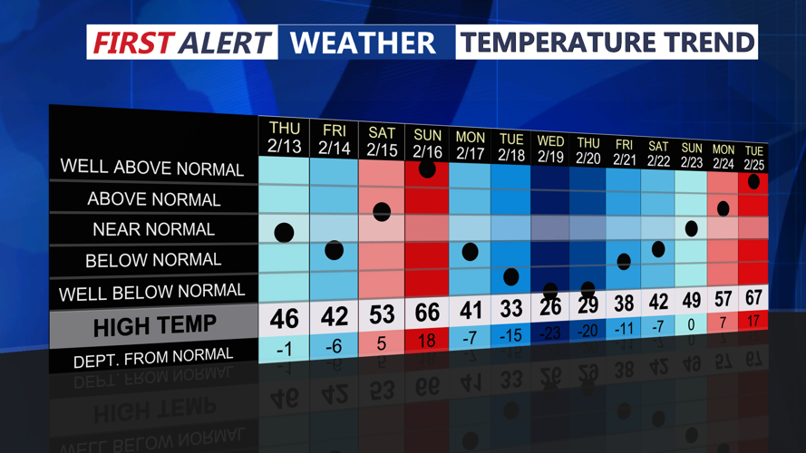 TEMPERATURE TREND