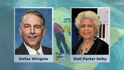 Republican candidate Dallas Wingate and Democratic candidate Stell Parker Selby
