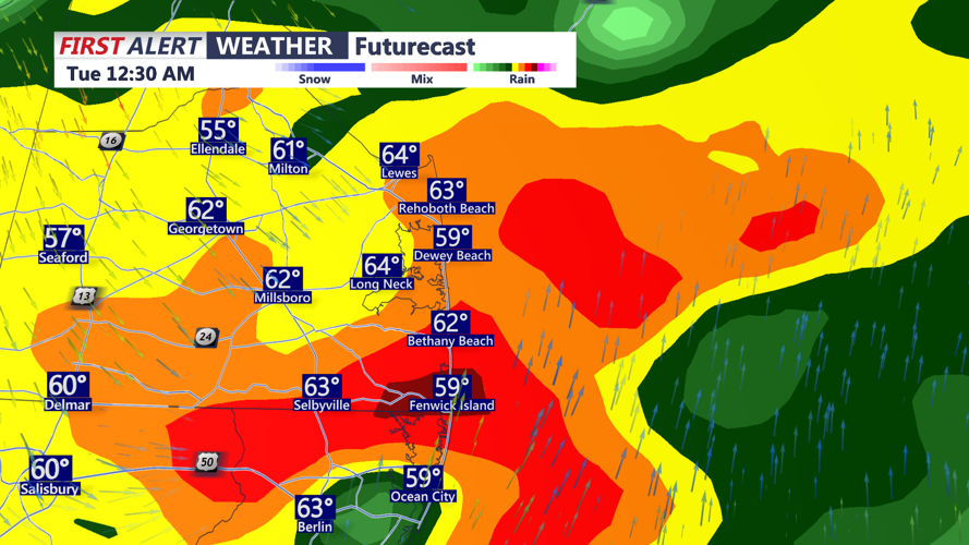 Severe Thunderstorms Possible