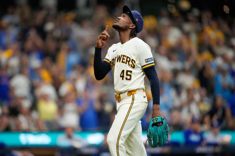 NLCS Dodgers Brewers Baseball