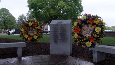 Delaware FOP Memorial Service Wreaths