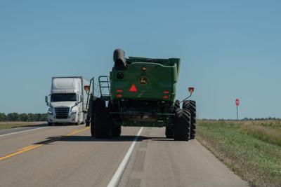 Maryland's fall season means farm vehicles on roadways