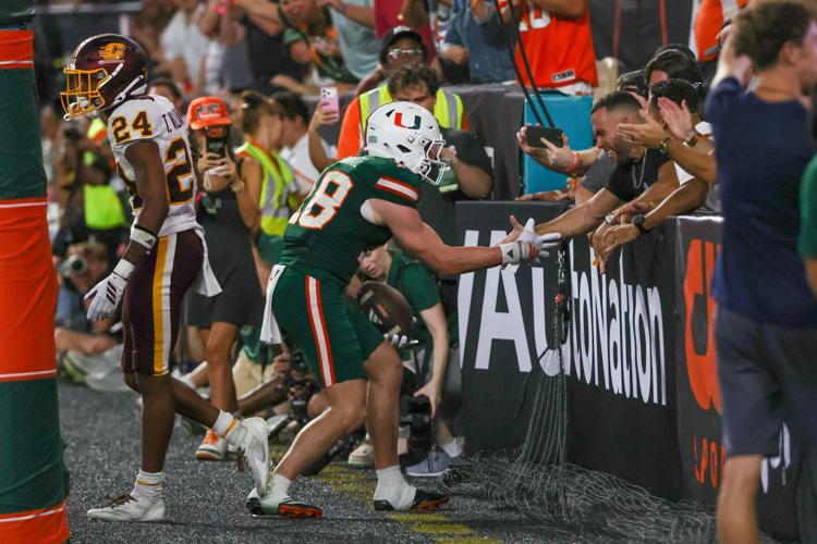 Cent Michigan Miami Football