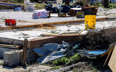 Destroyed House