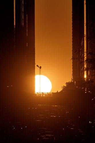 NYC Manhattanhenge
