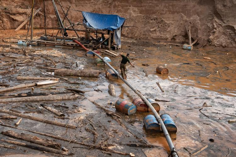 APTOPIX Climate Peru Illegal Mining