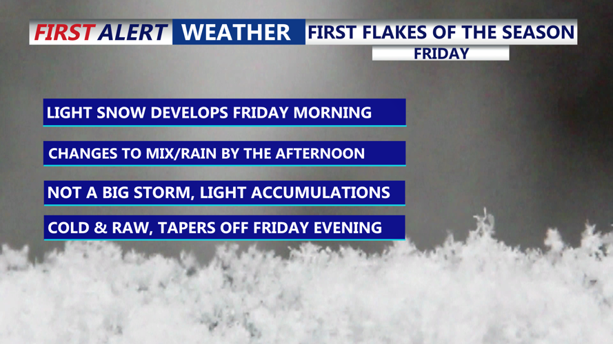 First Flakes Of The Season