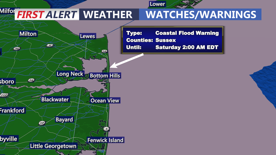 Coastal Flood Warning
