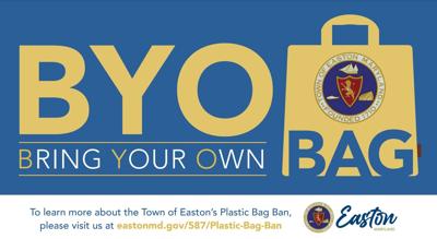 The Town of Easton is encouraging locals and visitors to the area to BYO: Bring Your Own Bag. Courtesy Town of Easton.