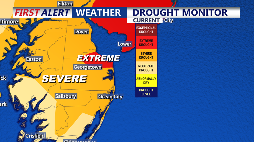 DROUGHT MONITOR - DEMARVA