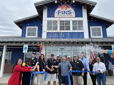 Fins ribbon cutting