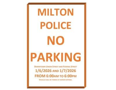 Milton Police no parking
