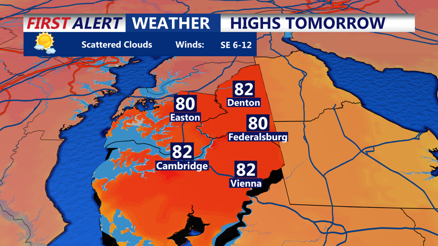 HIGHS TOMORROW CAMBRIDGE
