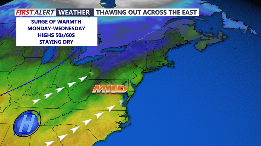 Thawing Out Into Next Week