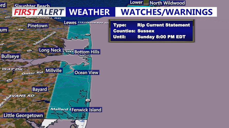 Rip Current Statement