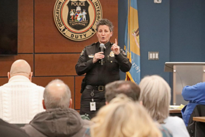 Milford Chief of Police Cecilia Ashe