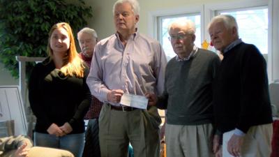 Donation Made to be Used on Canalfront Park in Lewes