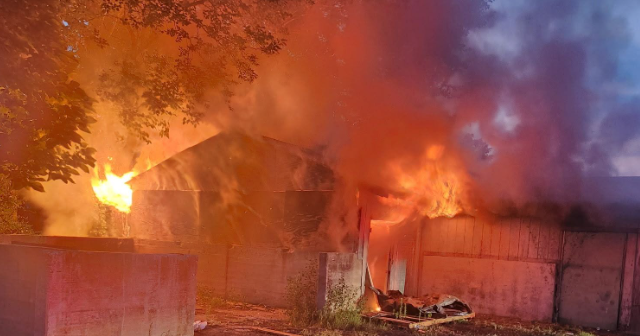Abandoned Georgetown building damaged in fire