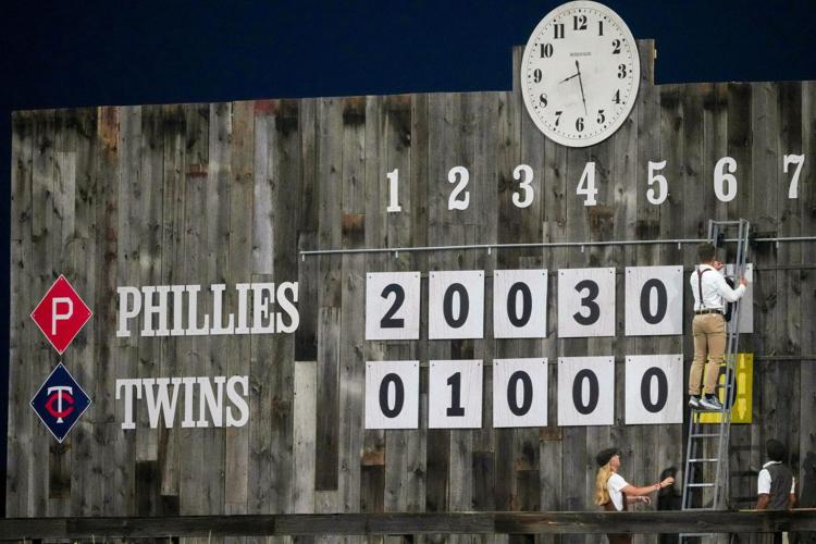 APTOPIX Phillies Twins Baseball