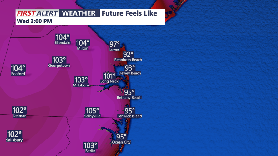 Heat Indices Weds
