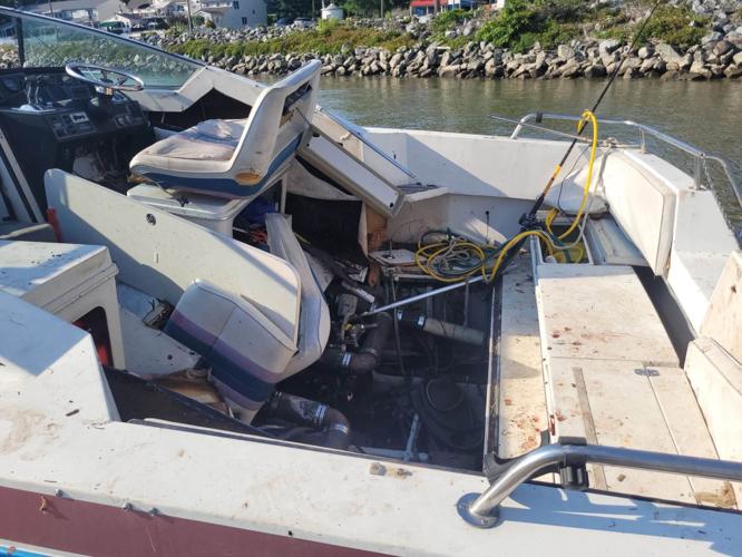 Boat explosion