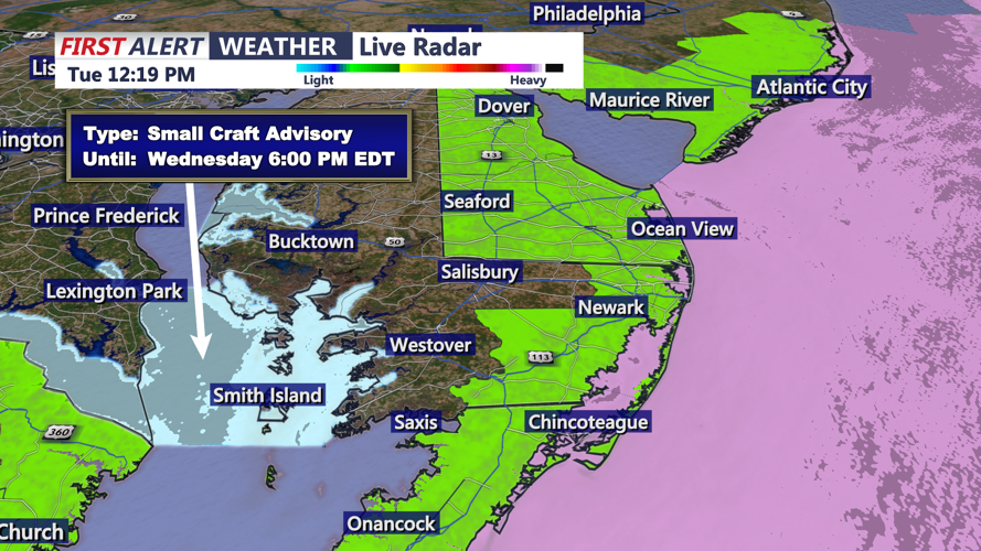 SMALL CRAFT ADVISORY CRISFIELD