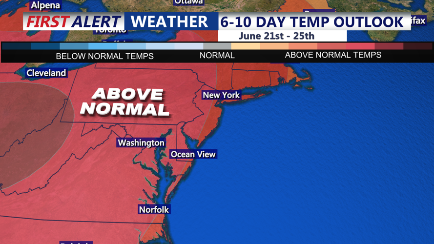6-10 Day Temperature Outlook