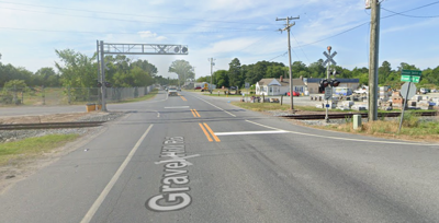 Gravel Hill Railroad Crossing