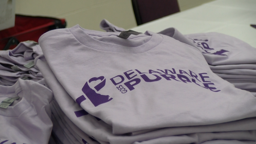 Delaware Goes Purple Event
