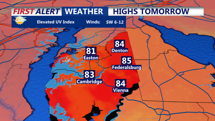 HIGHS TOMORROW CAMBRIDGE