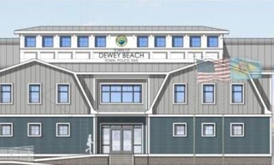 Rendering of Dewey Beach Town Hall