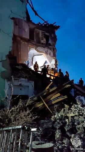 Russia Ukraine Drone Attack