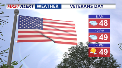 VETERAN'S DAY FORECAST