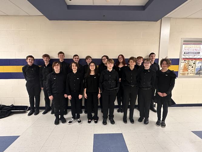 Sussex County Honors Band Beacon Middle School students