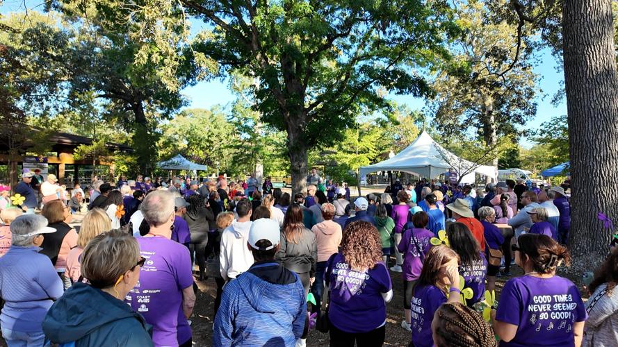 Garden Ceremony before the walk