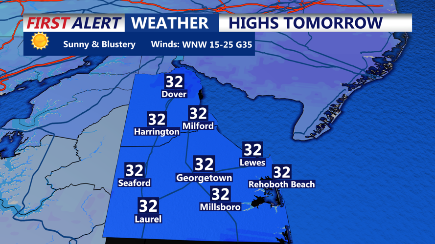HIGHS TOMORROW - SUSSEX