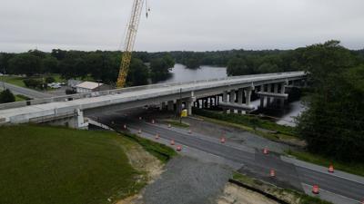 Millsboro Bypass under construction