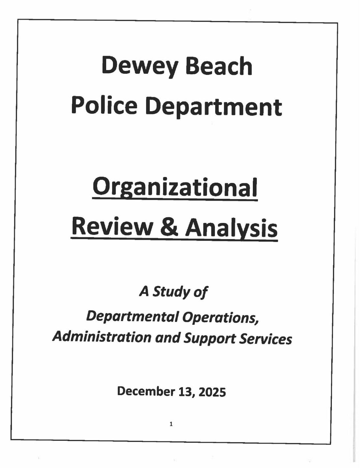 Dewey PD 2025 Review