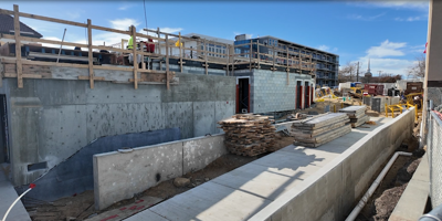 Progress of the Rehoboth Beach Lifeguard station