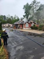 Fire damages building in Georgetown mobile home park