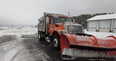 DelDOT snow plow