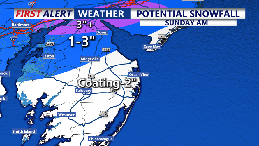 Potential Snowfall