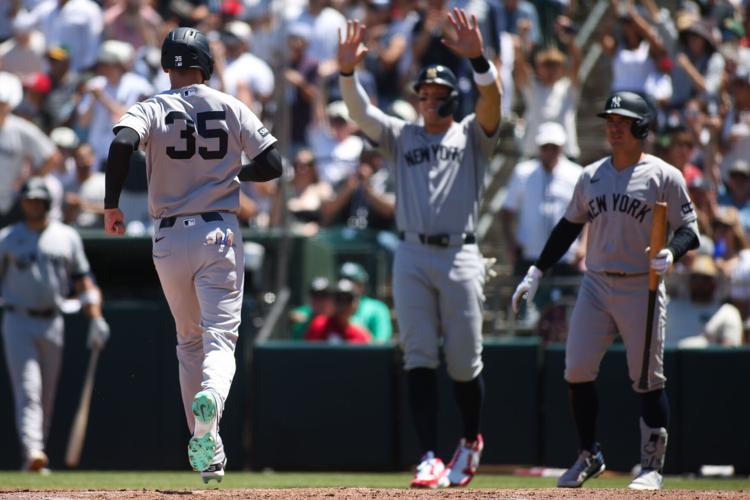 Yankees Athletics Baseball