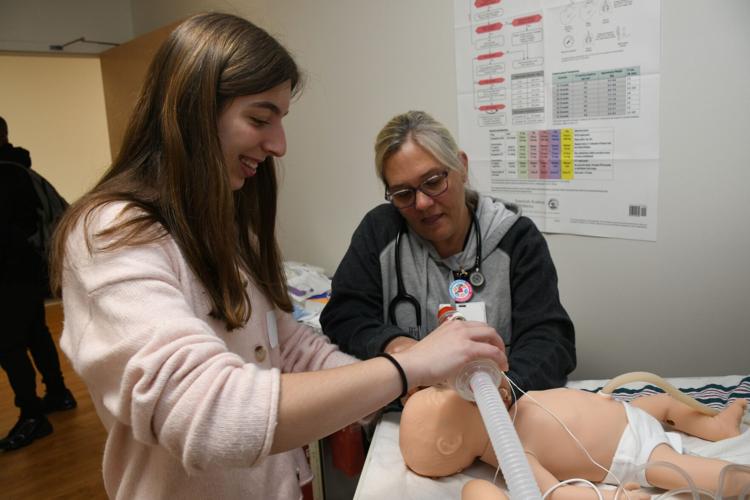 Students from Maryland get hands-on opportunity at TidalHealth