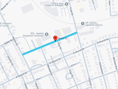 Road work to close part of Benny Street in Salisbury for two days