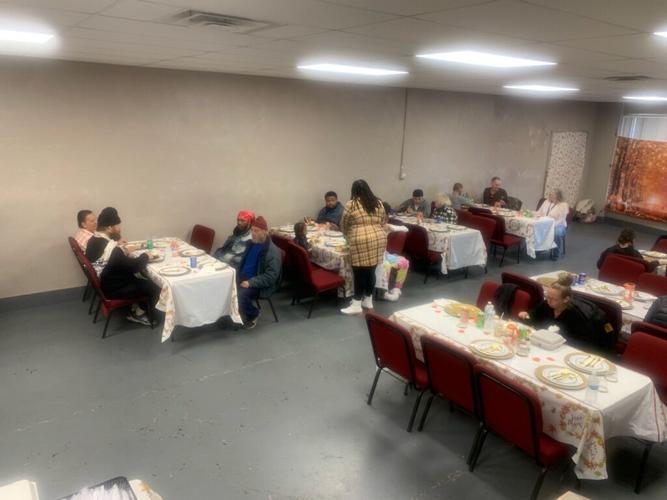 Empty seats don't mean empty stomachs. Some volunteers drove meals directly to homes in the community. Courtesy of the House of David.